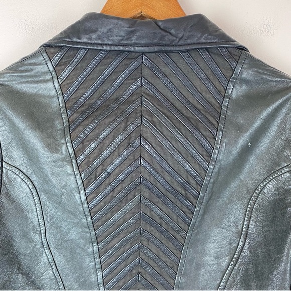 Joie Double Breasted Leather Jacket - Picture 8 of 10